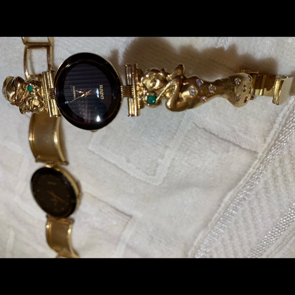 Relojes RADO real gold diamond and esmerald 18k - Picture 2 of 5